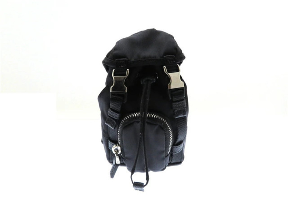 Prada Key Trick Keychain Backpack Black